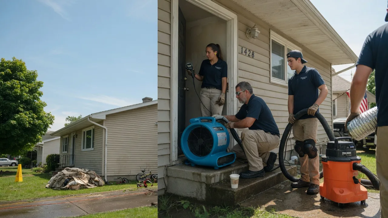 Water Damage Restoration in Elmwood, IL near me
